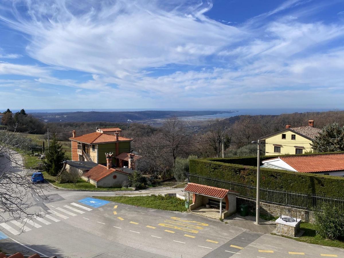 Sea View Istrian Countryside Apartment - Rota Dragonja 외부 사진