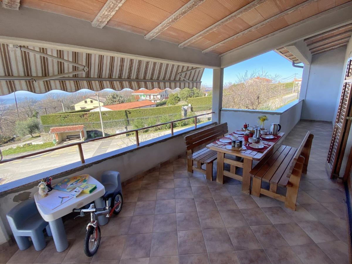 Sea View Istrian Countryside Apartment - Rota Dragonja 외부 사진