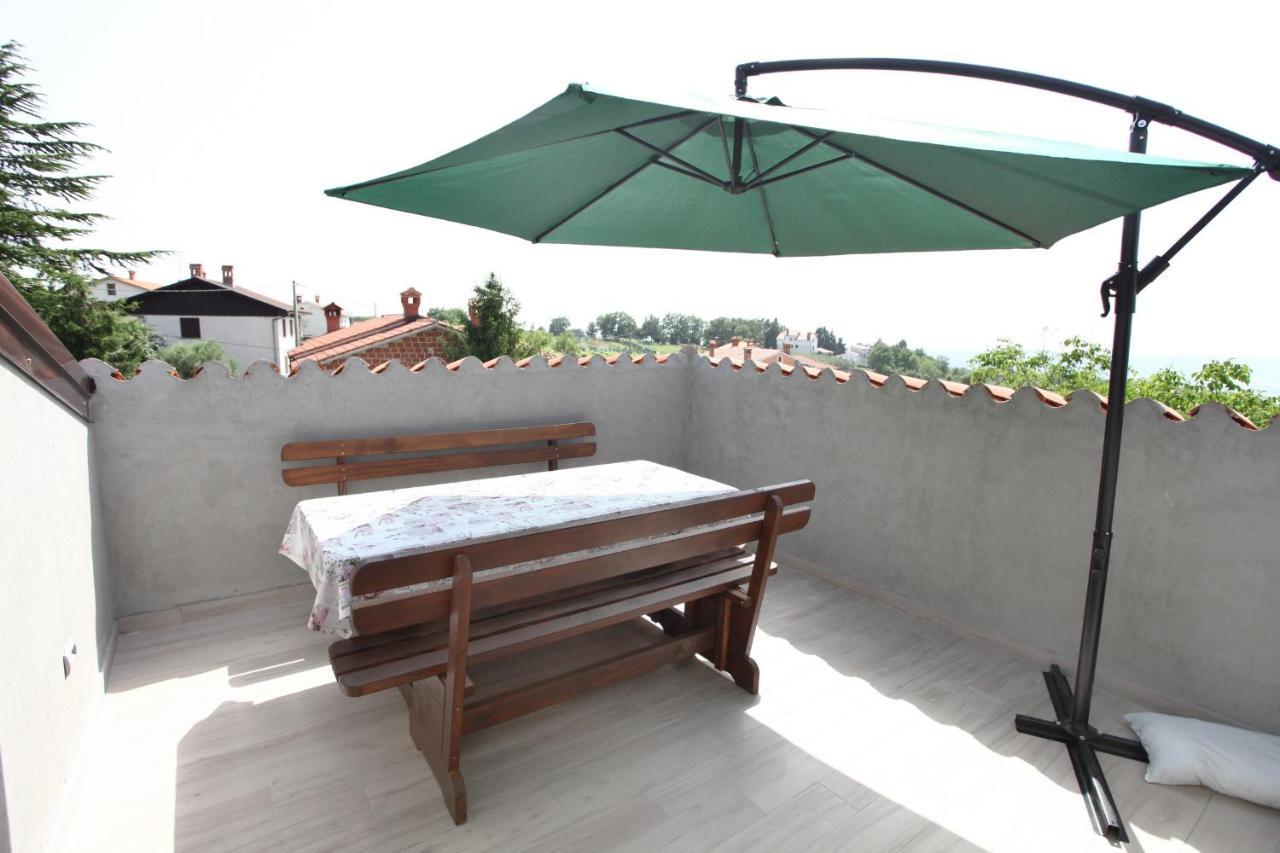 Sea View Istrian Countryside Apartment - Rota Dragonja 외부 사진